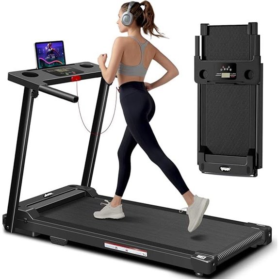 AoraPulse Foldable Treadmill for Home and Office