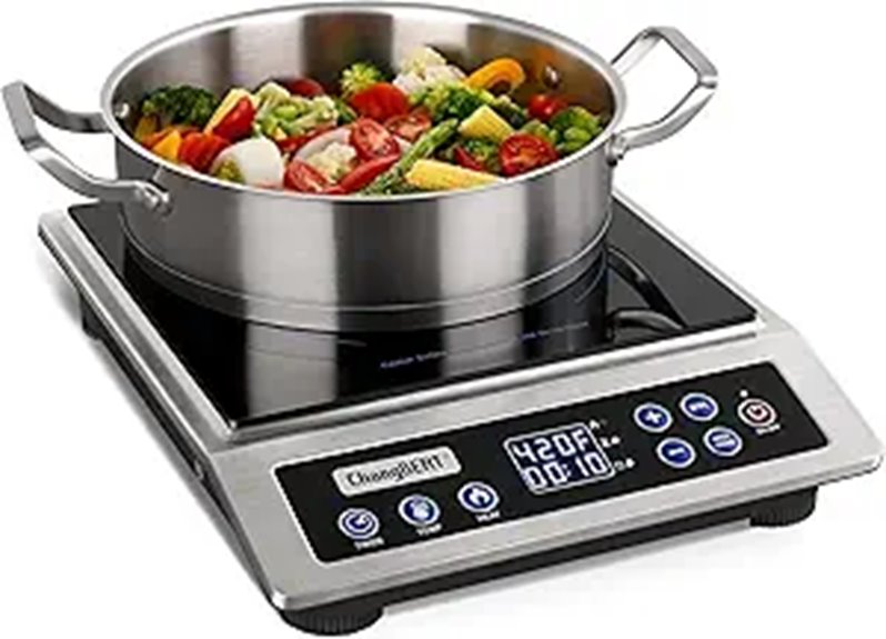 ChangBERT Portable Induction Cooktop with Max Power