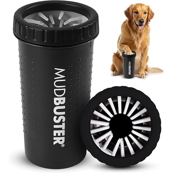 Dexas MudBuster Portable Dog Paw Washer (Large)