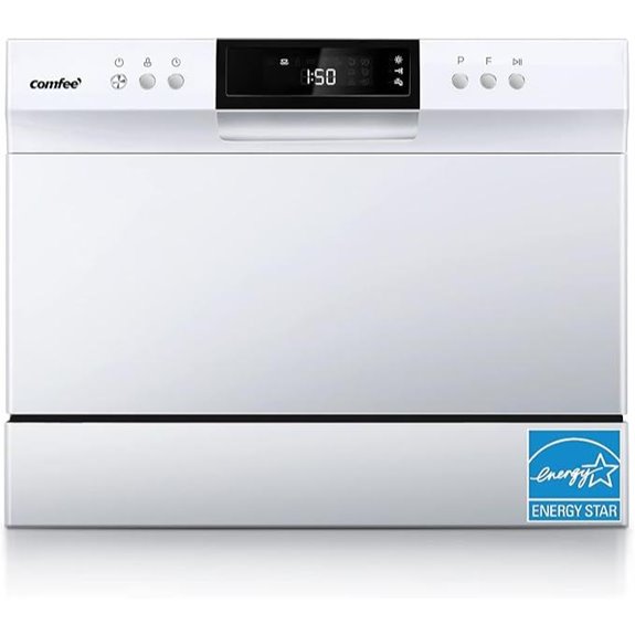 COMFEE Portable Mini Dishwasher Energy Star 6 Settings