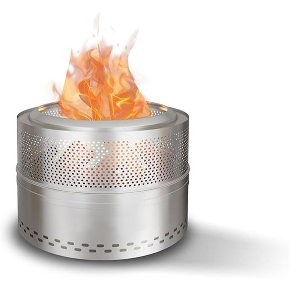 Portable Stainless Steel Fire Pit for Outdoors