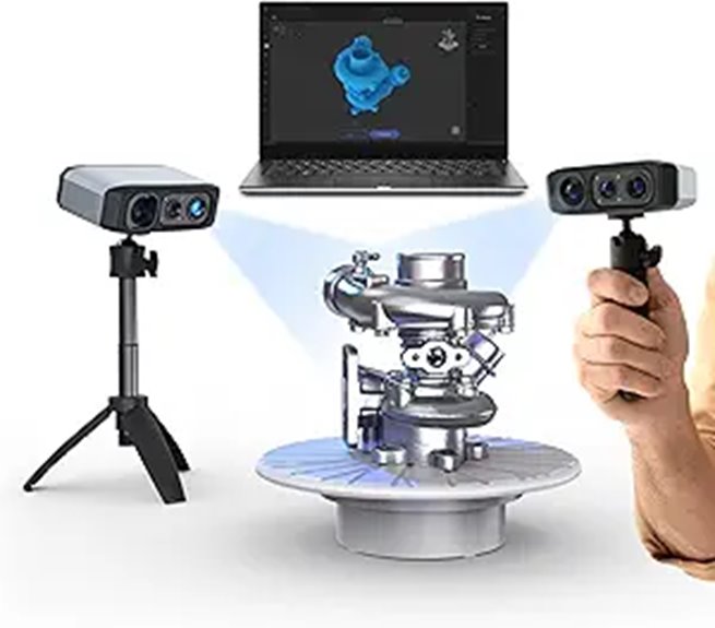 3DMakerpro Handheld 3D Scanner with Precision