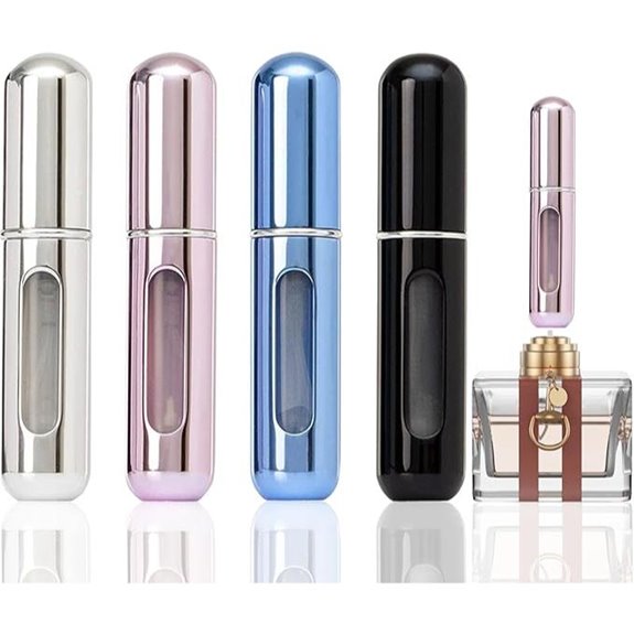 Mini Refillable Perfume Atomizer Set (4 Pack)