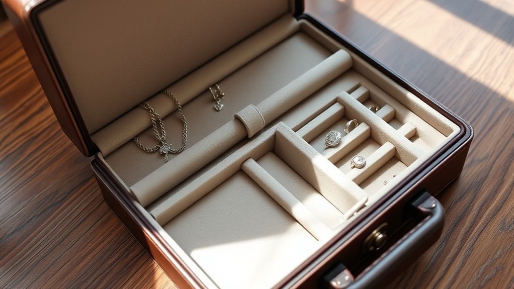 portable secure jewelry storage