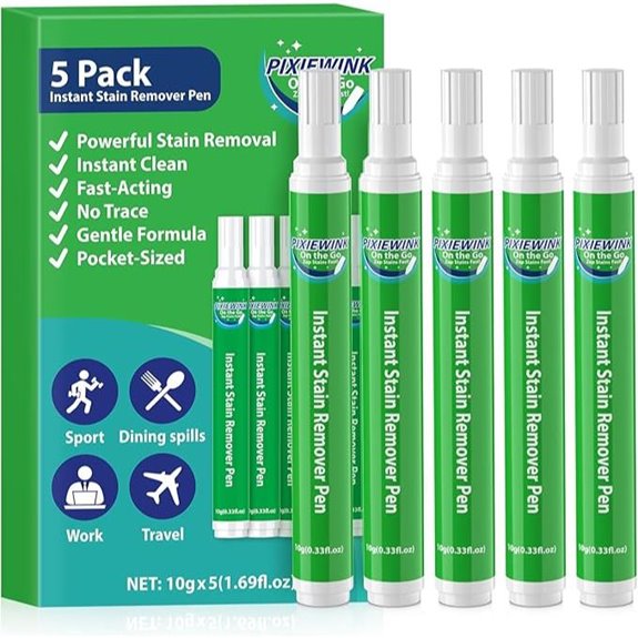 Stain Remover Pens for Clothes 5 Pack