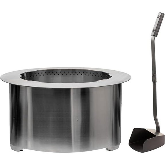 US Stove Smokeless Stainless Steel Portable Fire