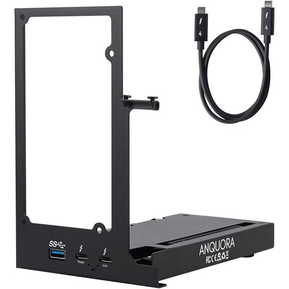 Mini eGPU Enclosure with Thunderbolt 3/4 Support