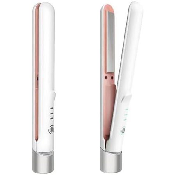 Cordless Mini Flat Iron for Travel