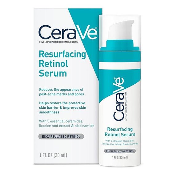 CeraVe Resurfacing Retinol Serum for Post-Acne Skin