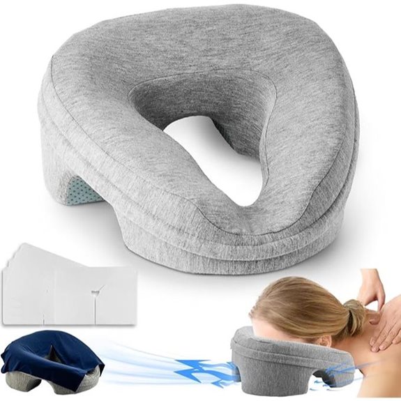 Face Down Pillow for Post-Surgery and Massage