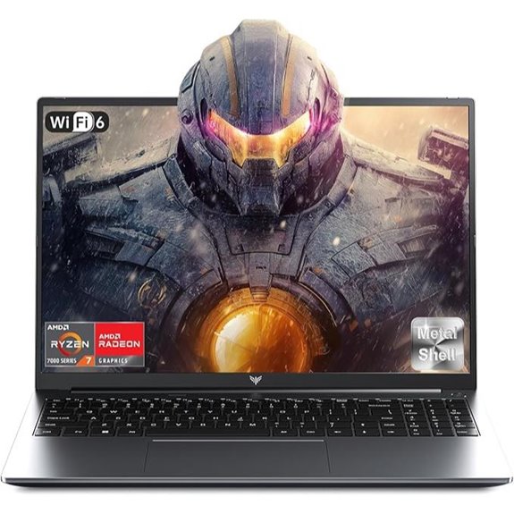 Gaming Laptop with AMD Ryzen 7 16GB RAM 512GB SSD