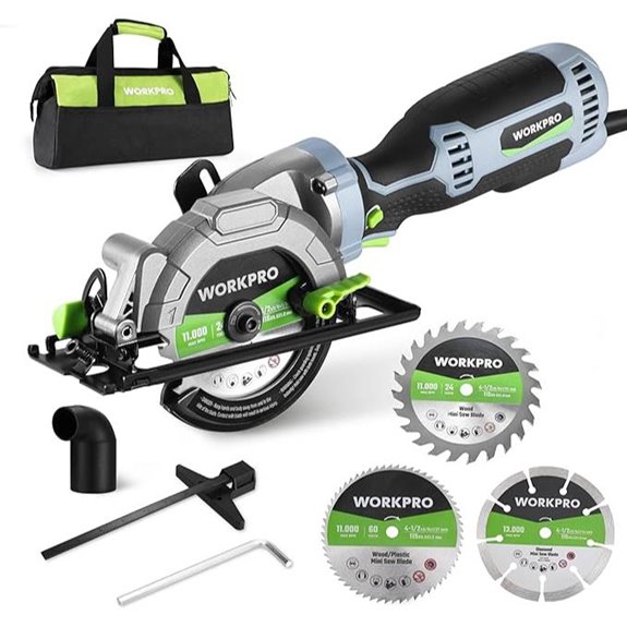 WORKPRO 5.8Amp Circular Saw with Blades