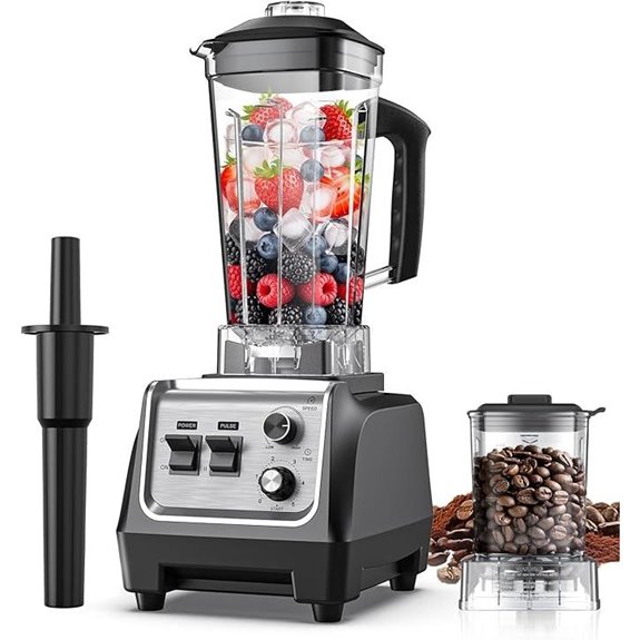 1800W Countertop Blender for Smoothies and Ice