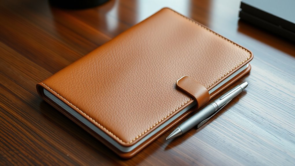 premium leather portable design