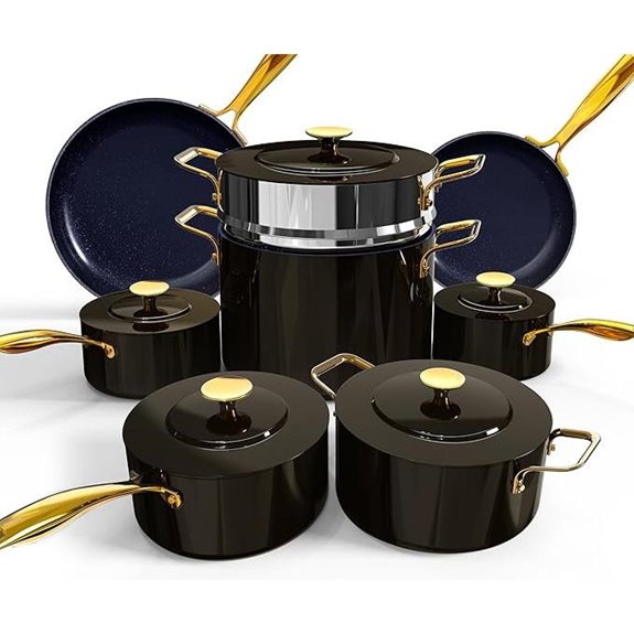 Nuwave Lux 13-Pc Non-Stick Cookware Set