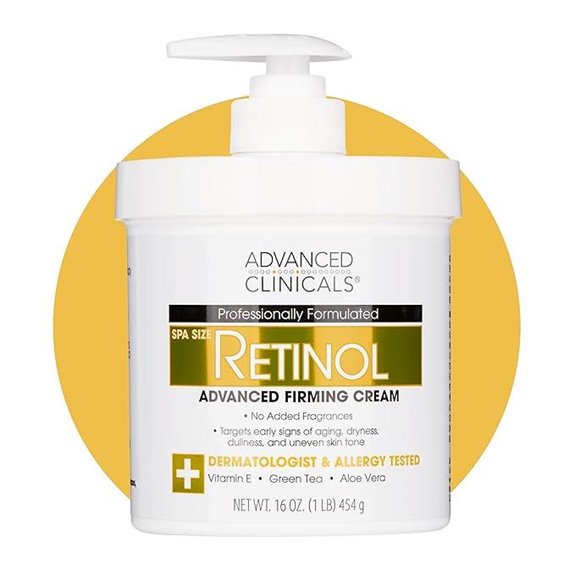 Advanced Clinicals Retinol Body & Face Moisturizer