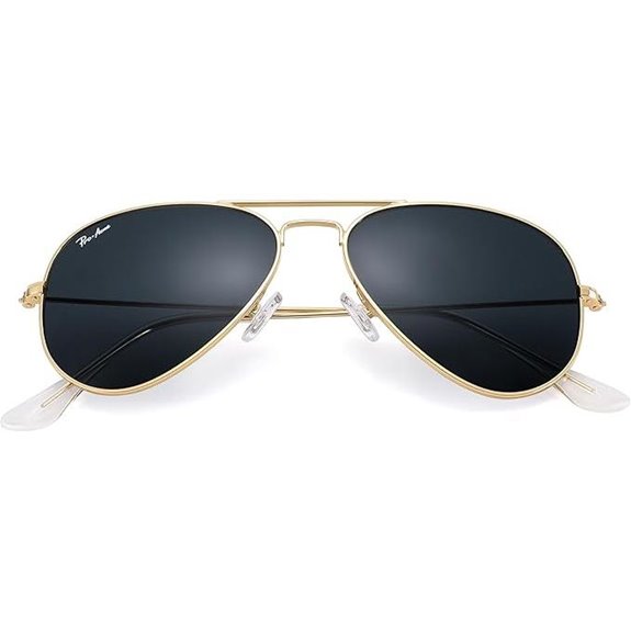 Pro Acme Aviator Sunglasses with UV400 Protection