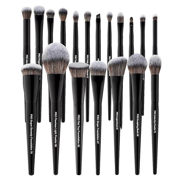 Bueart 19-Piece Professional Makeup Brush Set