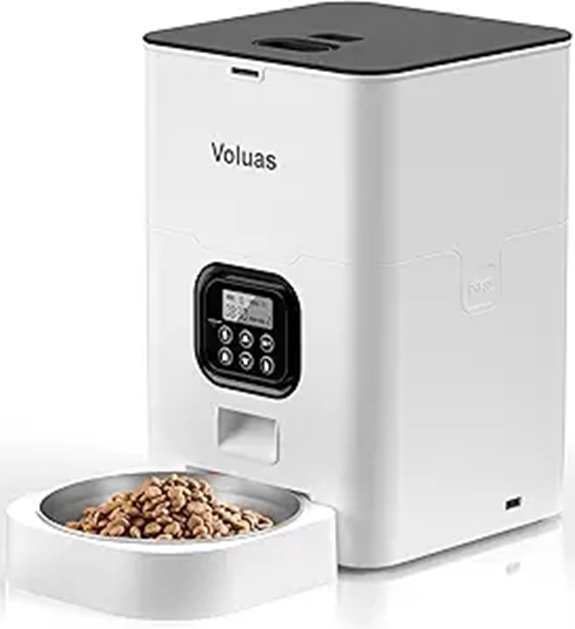 programmable pet food dispenser
