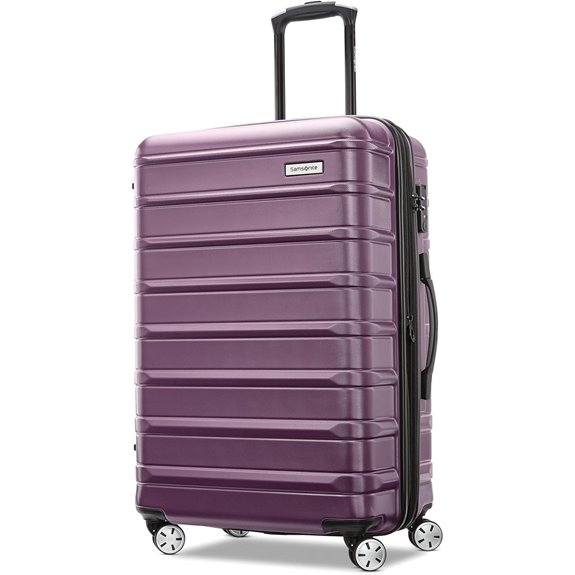Samsonite Omni 2 24-Inch Purple Spinner Luggage