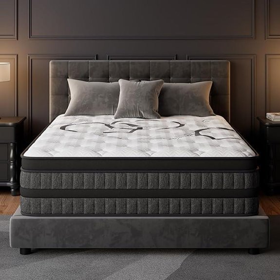 Queen 14-Inch Hybrid Mattress with Support and Pressure Relief