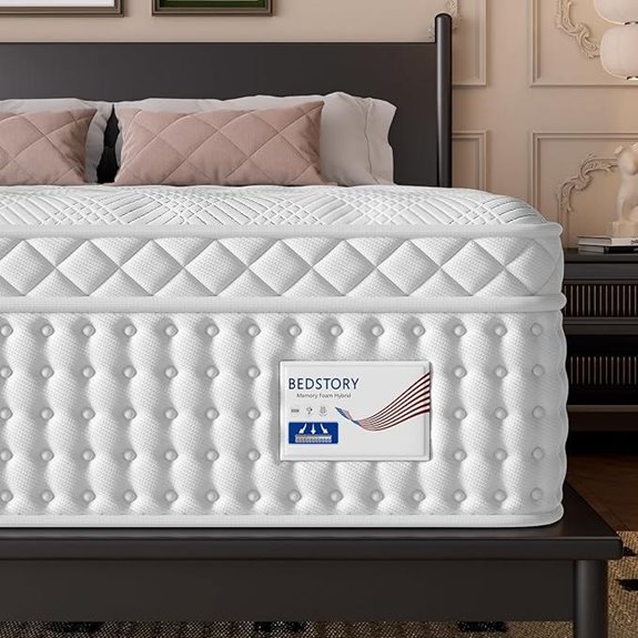 BedStory Queen Size Hybrid Mattress with 365-Night Trial