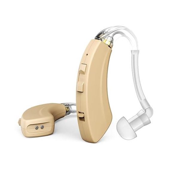 Rechargeable BTE Hearing Aids with Noise Cancellation