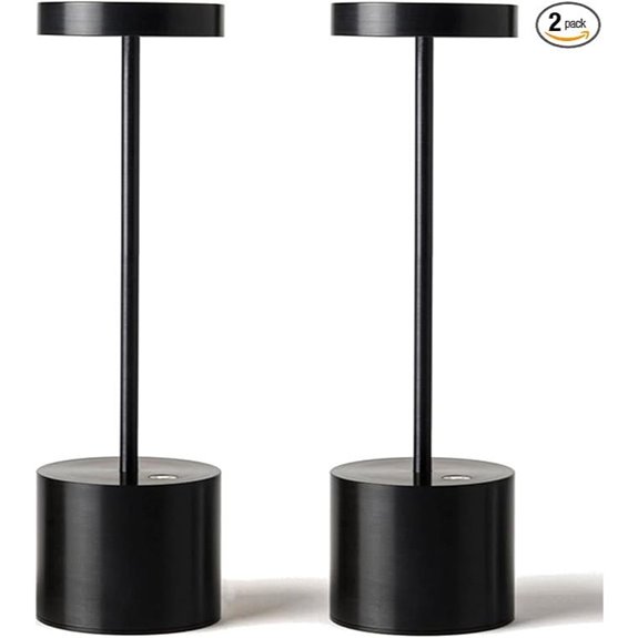 SAKRINGT Rechargeable Cordless LED Table Lamp (2 Pack)