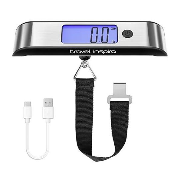 Travel Inspira Rechargeable Digital Luggage Scale