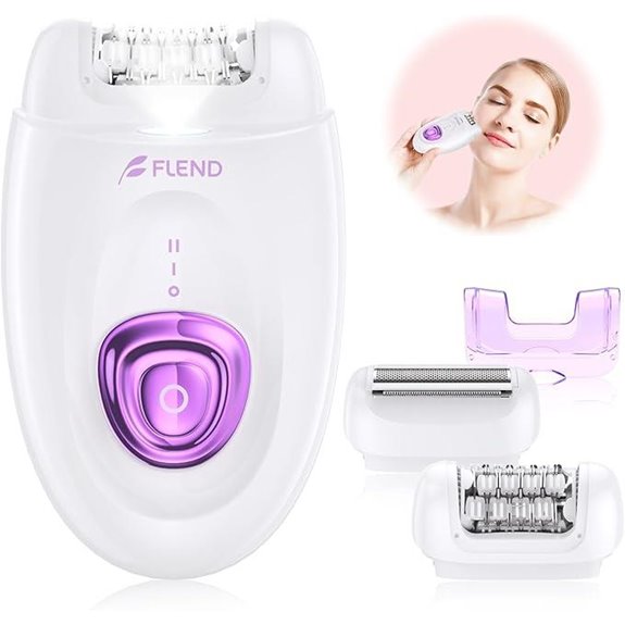 2-in-1 Rechargeable Hair Removal Epilator for Women