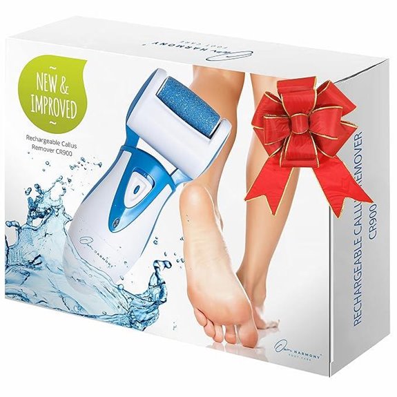 Electric Callus Remover with Rechargeable Foot Scrubber