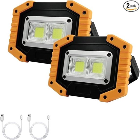 Tekstap 30W Rechargeable LED Work Light with Stand