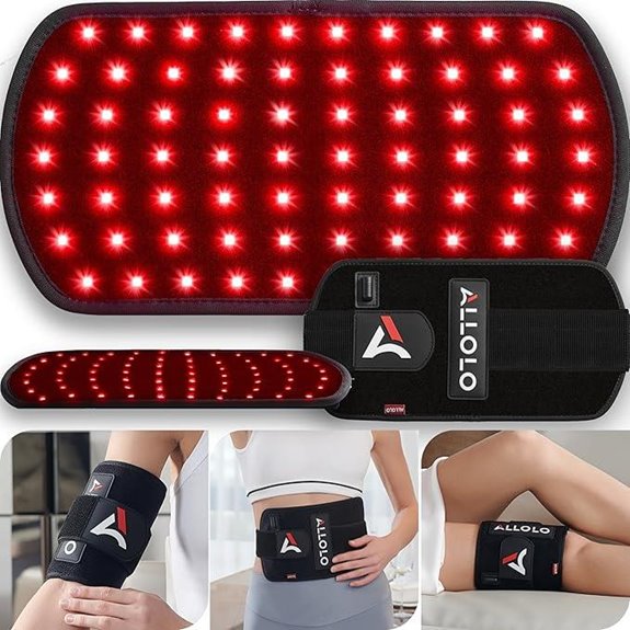 ALLOLO Red Light Therapy Belt with Remote