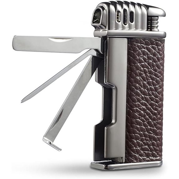 Urgrette 3-in-1 Refillable Pipe Lighter with Tools