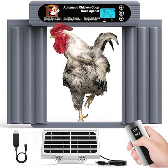 Automatic Chicken Coop Door with Remote Control