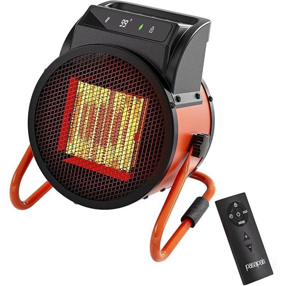 Greenhouse Patio Heater with Remote and Thermostat