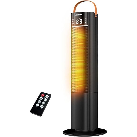 Indoor Space Heater with Remote and Oscillation