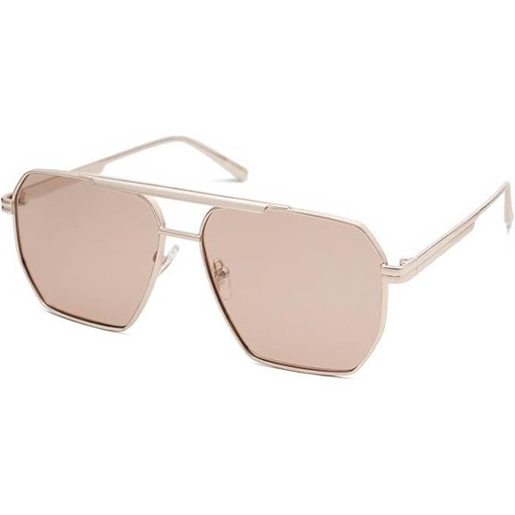 SOJOS Retro Oversized Square Polarized Sunglasses