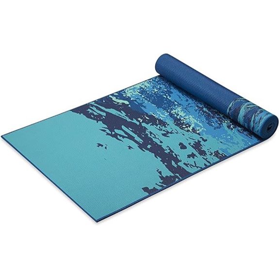 Gaiam Reversible 6mm Yoga Mat for All Workouts