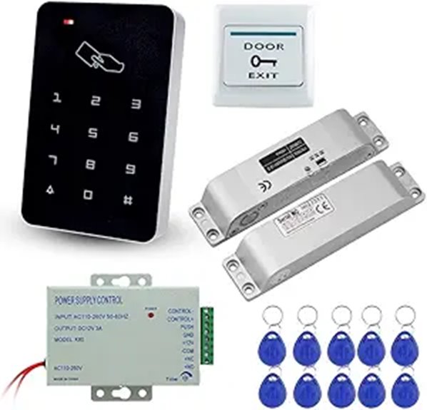 LIBO RFID Access Control Kit with Lock and Cards
