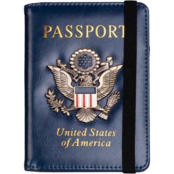 TOURSUIT RFID Passport Holder Wallet with Badge