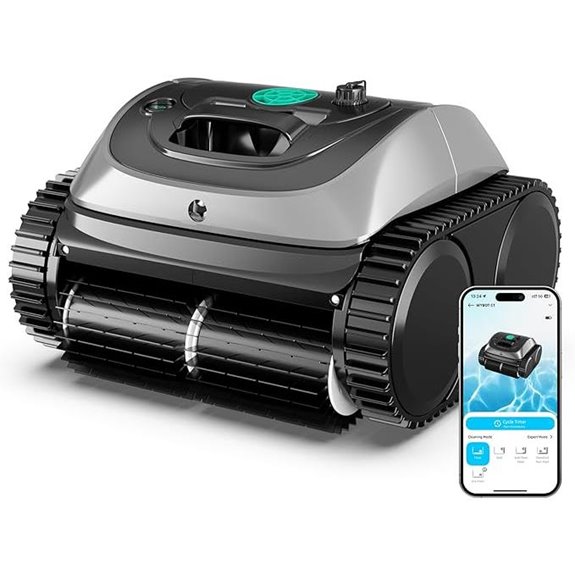 WYBOT C1 Robotic Pool Cleaner with App 4-in-1 Cleaning