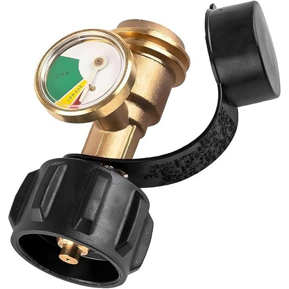 Propane Tank Gauge with Leak Detection for RVs