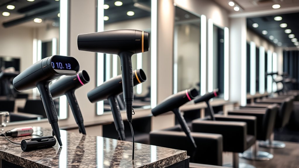 salon hair dryer features