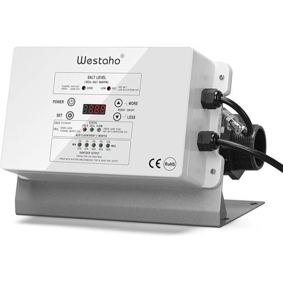 Westaho Saltwater Pool System with Titanium Cell