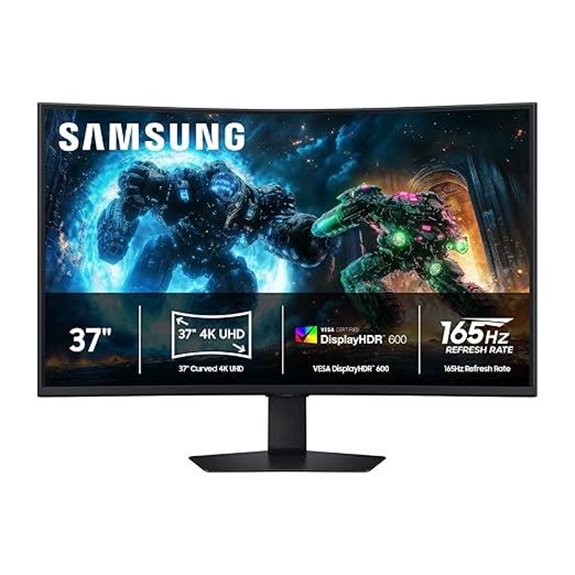 Samsung Odyssey G7 37” 4K UHD Curved Gaming Monitor