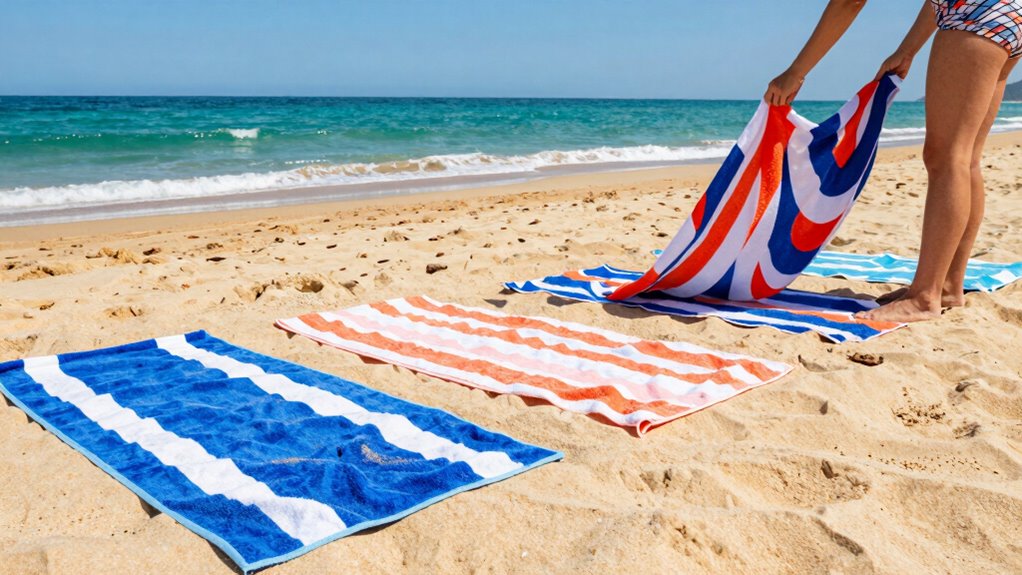 sand resistant beach towel