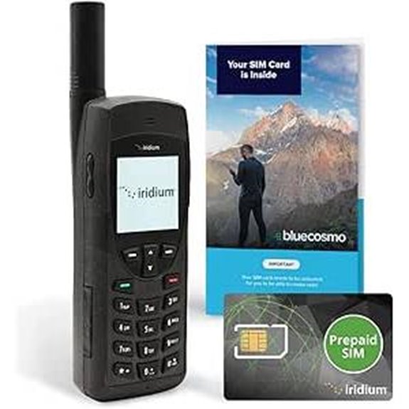 BlueCosmo Iridium 9555 Satellite Phone Bundle