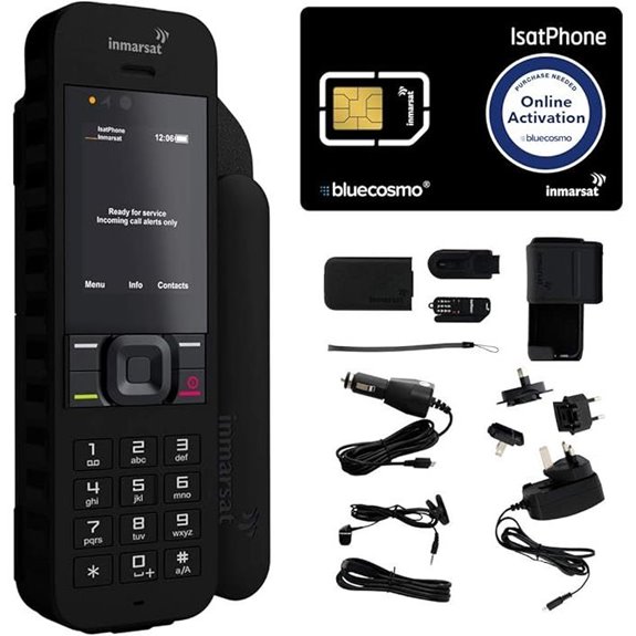 BlueCosmo IsatPhone 2.1 Satellite Phone Kit (SIM Included)