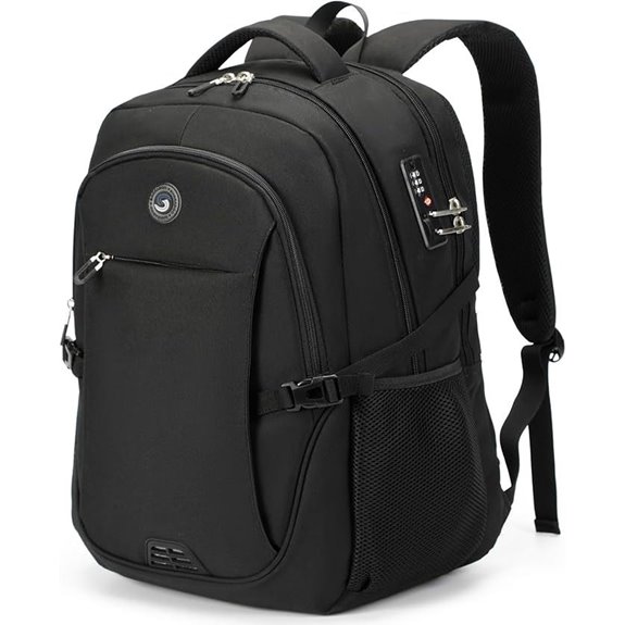 SHRRADOO Anti-Theft Laptop Backpack with USB Port